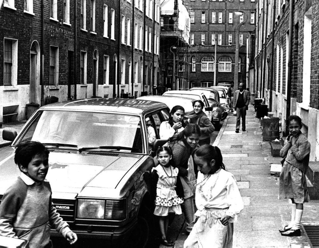 Early second generation Bangladeshis in Whitechapel, 1986. Al Cane/Flickr.com