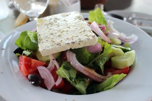 A typical Greek salad with feta cheese. Credit - pixabay.com